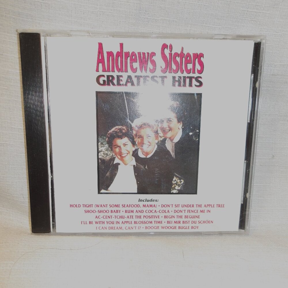 CD ~ ANDREW SISTER'S Greatest Hits